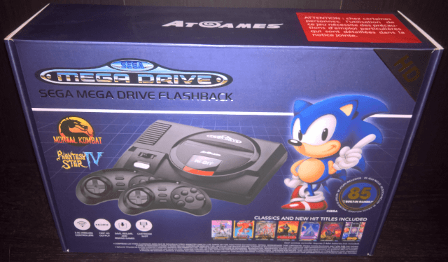 Sega Mega Drive Flashback HD Console box art for Sega Mega Drive